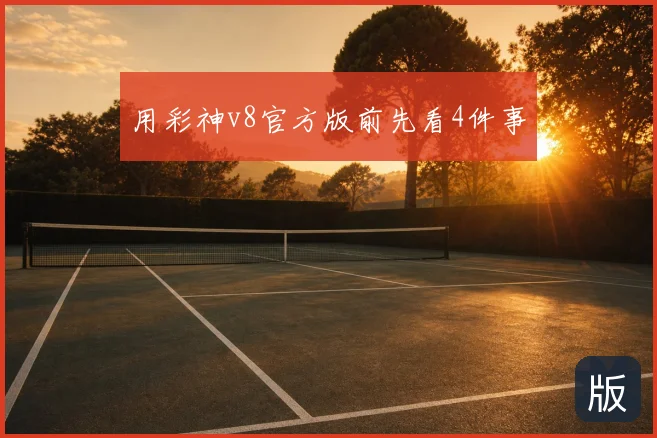 用彩神v8官方版前先看4件事